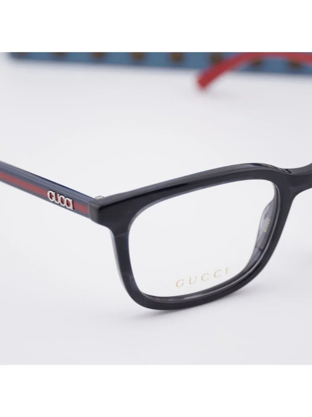 Gucci GG1928O 004 Square Eyeglasses – Grey Havana 53mm